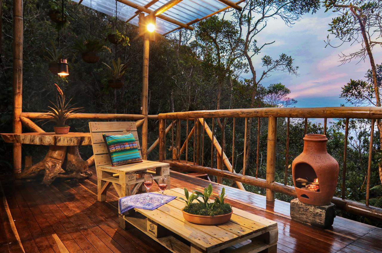 Salvaje Glamping Hotel ซานตาเอเลนา ภายนอก รูปภาพ